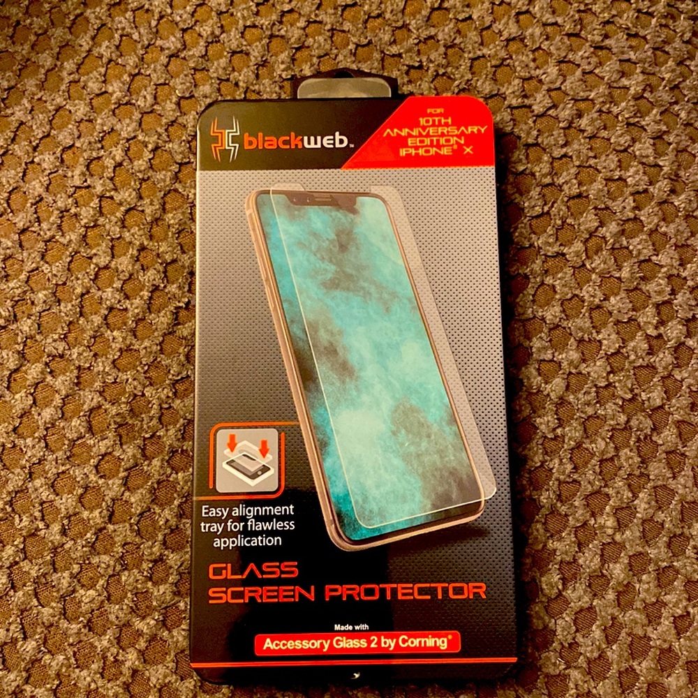 3/$10 iPhone X Glass Screen Protector